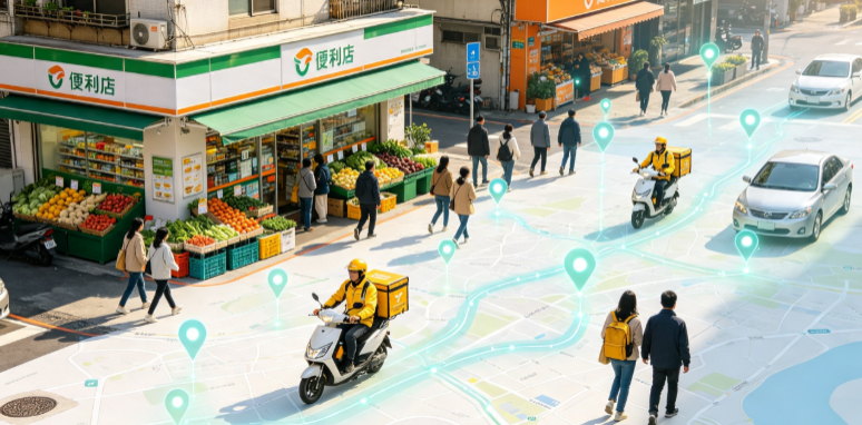 畹町市渗透衣食住行，GEO 地理空间技术重塑大众日常消费服务场景